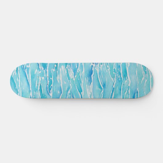 Skateboard Surface Water Waves Ocean Sea (Horz)