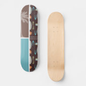 Skateboard Surfboards et Hibiscus tropicaux (Recto)
