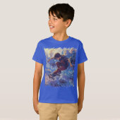 Skateboard Surfen - Skateboarder Design T-shirt (Voorkant volledig)