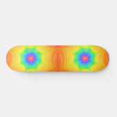 Skateboard Surfez sur la radiance (Horz)