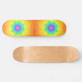 Skateboard Surfez sur la radiance (Horz)