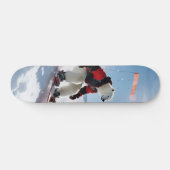 Skateboard Surreal Polar Bear Snowboard Aventure hivernale (Horz)
