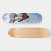 Skateboard Surreal Polar Bear Snowboard Aventure hivernale (Horz)