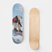 Skateboard Surreal Polar Bear Snowboard Aventure hivernale (Recto)