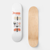 Skateboard Sushi japonais (Recto)