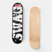 Skateboard SWAG Planche à roulettes (Recto)