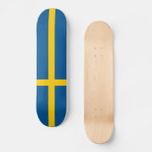 Skateboard Sweden Flag (Recto)