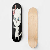 Skateboard Symbole Cat Laisser Les Pouces Vers Le Haut (Recto)