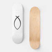 Skateboard Symbole Christian Fish (Ichthys) (Recto)