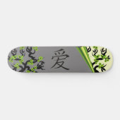 Skateboard Symbole d'amour chinois Sakura Tree Inséparables v (Horz)