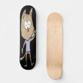 SKATEBOARD SYMBOLE DE CAMPAGNE DONNANT LA PAIX (Recto)