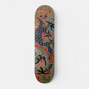 Skateboard Symbole de dragon chinois antique asiatique