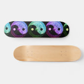 Skateboard Symbole de Harmony and Balance Yin Yang Mandala (Horz)