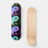 Skateboard Symbole de Harmony and Balance Yin Yang Mandala (Recto)