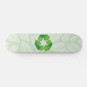 Skateboard Symbole de recyclage (Horz)