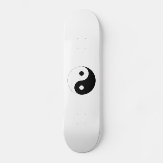 Skateboard Symbole de Yin-Yang (Recto)