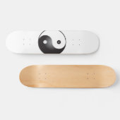 Skateboard Symbole de Yin Yang : Planche à roulettes (Horz)