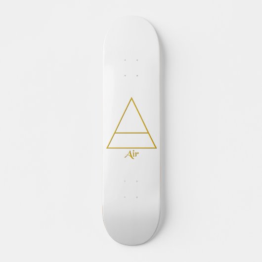 Skateboard Symbole d'élément d'air de Falln Pagan (Devant)