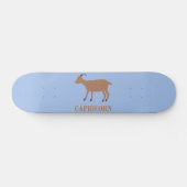 Skateboard Symbole étoile Capricorne Chèvre (Horz)