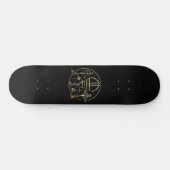 Skateboard Symbole heraldique du pape (Horz)