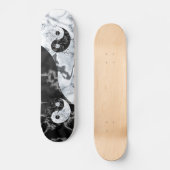 Skateboard SYMBOLE MARBRE YIN Yang (Recto)