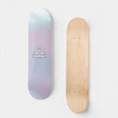 Skateboard Symbole moderne Libra Zodiac Mère de style Pearl (Recto)