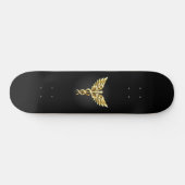Skateboard Symbole Polygonal Or Caduceus (Horz)