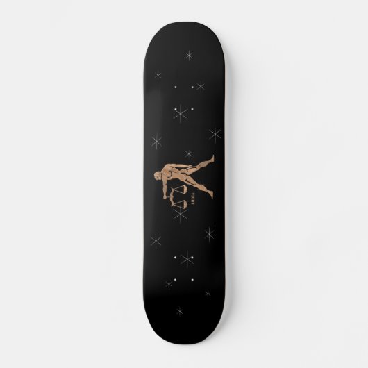 Skateboard SYMBOLE Zodiaque Libra Patinage (Recto)