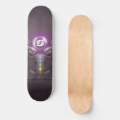 Skateboard Symboles de l'horoscope du cancer (Recto)