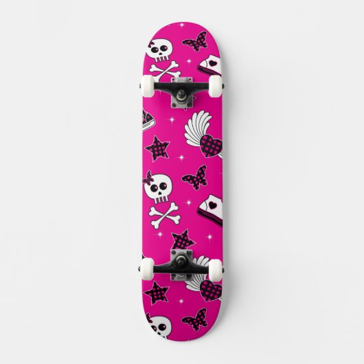 Skateboard Symboles d'Emo (Recto)