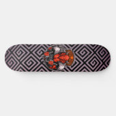 Skateboard Symboles grecs Minotaure guerrier bête (Horz)