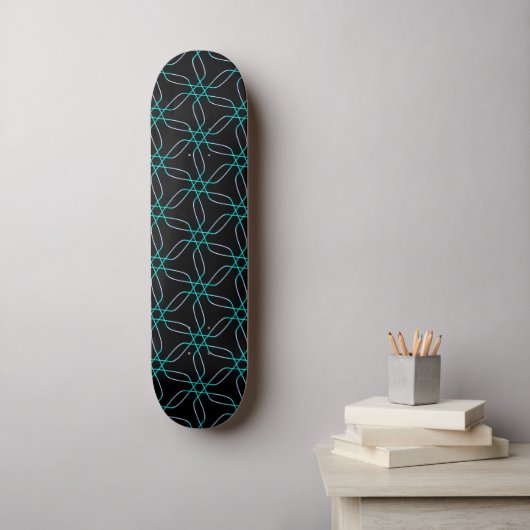 Skateboard Symmetry in Motion (Art mural)
