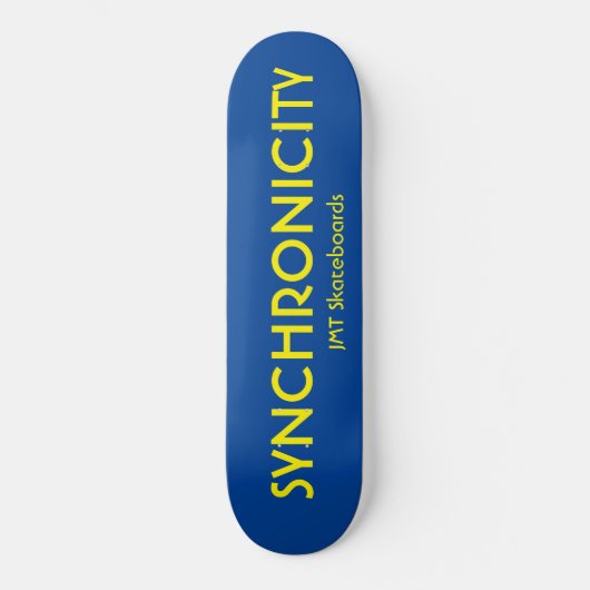 SKATEBOARD SYNCCHRONICITÉ SKATEBOARDS / JMT (Recto)