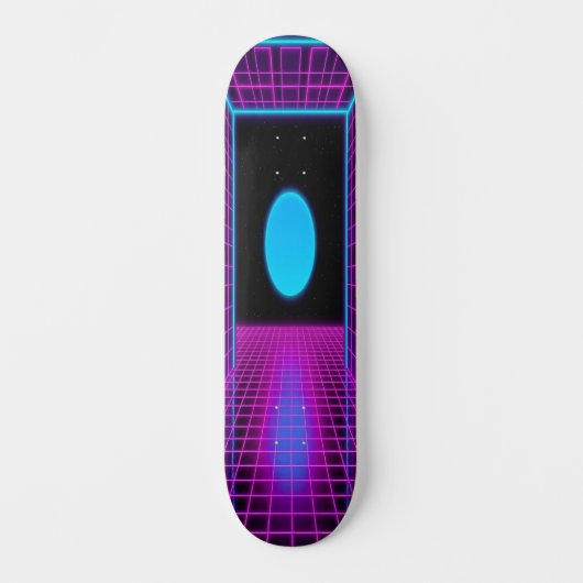 Skateboard Synthwave Shred Edition 1 (Recto)