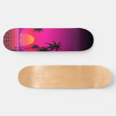 Skateboard Synthwave Sunset : Edition 1 (Horz)
