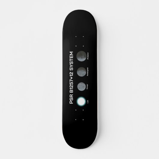 Skateboard Système PSR B1257+12 (Devant)