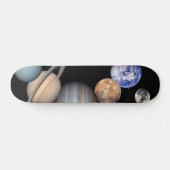 Skateboard Système solaire Montage JPL Planet Photos (Horz)
