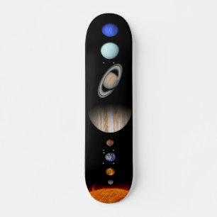 Skateboard Système solairePlanète spatiale extra-atmosphériqu