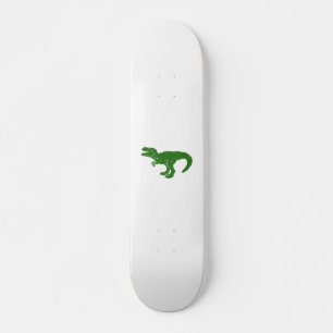 Skateboard T rex dinosaure - Choisissez la couleur arrière -