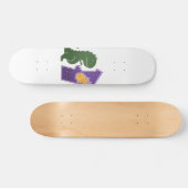 Skateboard T rex lecture - Choisir la couleur arrière - plan (Horz)