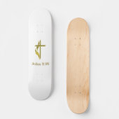 Skateboard T-shirts John 3:16 et plus (Recto)