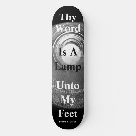 Skateboard Ta Parole Est Une Lampe À Mes Pieds (Recto)