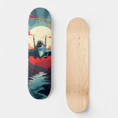 Skateboard Tabla de skate Aeronave militar de combate (Recto)