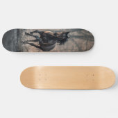Skateboard Tabla de Skate Caballo Negro (Horz)