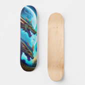 Skateboard Tabla de Skate Dragones Siameses (Recto)