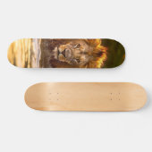 Skateboard Tabla de Skate León Poderoso Cruzando un Río (Horz)