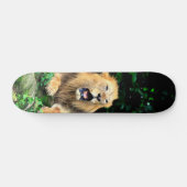 Skateboard Tabla de Skate León Salvaje Bostezando (Horz)