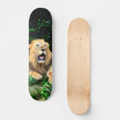 Skateboard Tabla de Skate León Salvaje Bostezando (Recto)