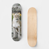 Skateboard Tabla de Skate Leona Salvaje Sentada (Recto)