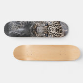 Skateboard Tabla de Skate Leopardo Caminando con Mirada Fija (Horz)